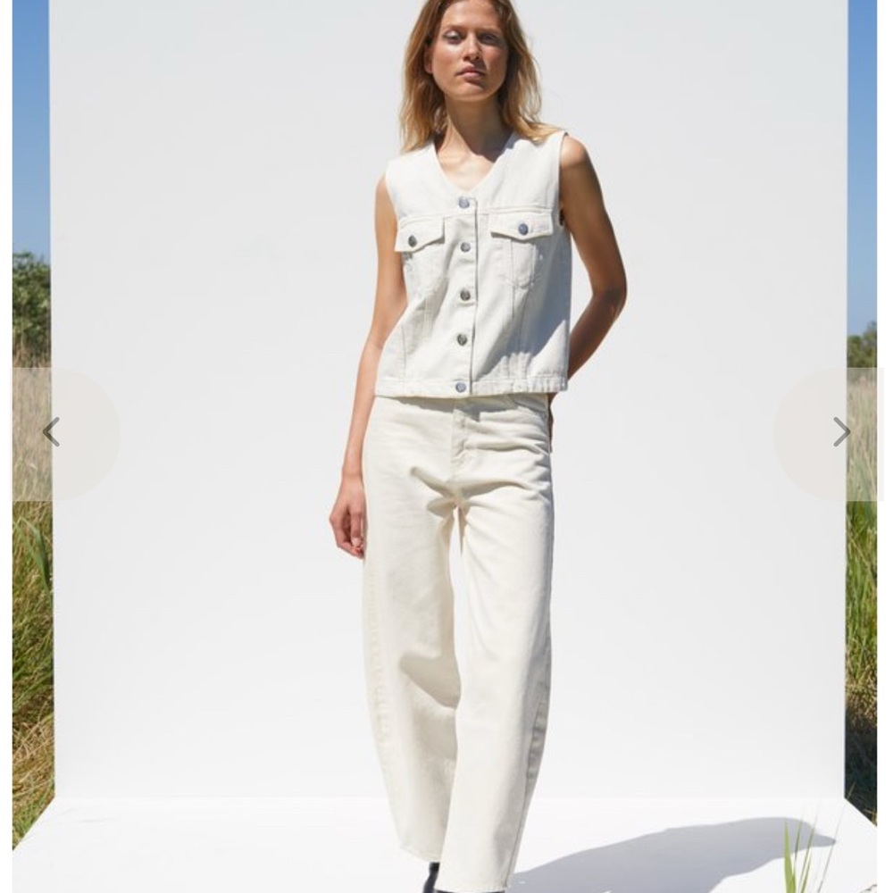 Just Female Cream Bold Jeans